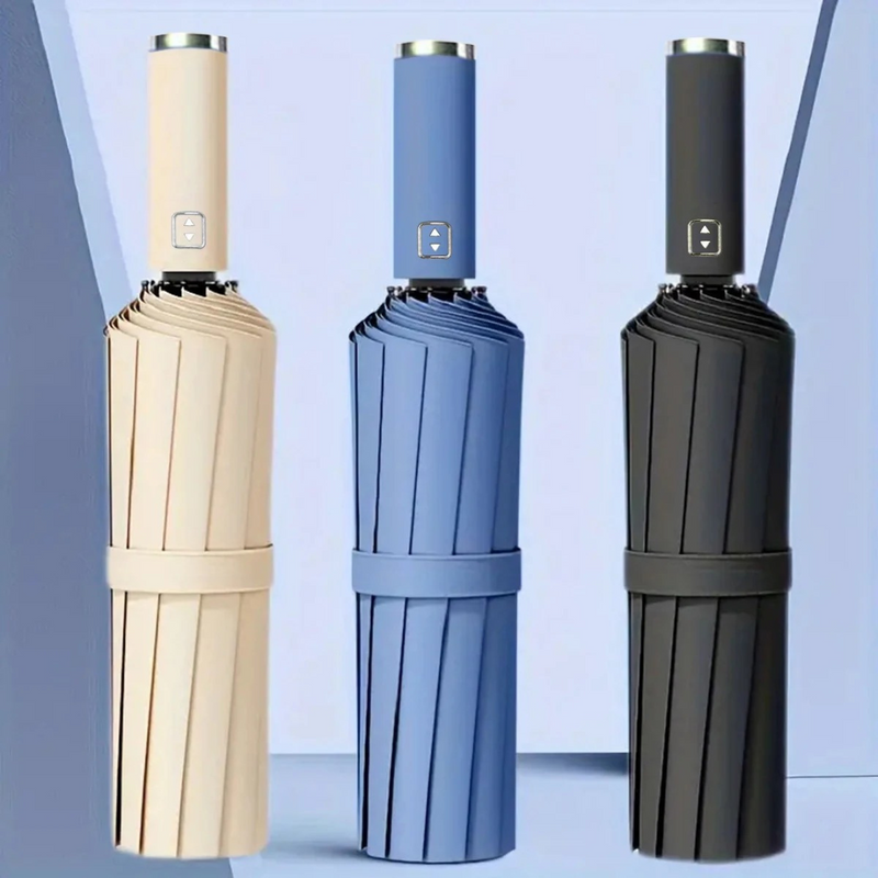 Xiaomi Ten-Bone 折りたたみ式全自動雨天決行傘ビニール日焼け防止 UV 保護特大傘フェイスパラソル