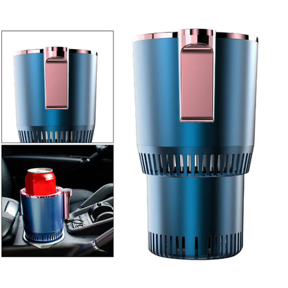 2 in1 スマート車載カップホルダー（加熱・冷却対応）